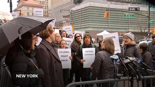 Protesters at Columbia call agreement with Trump administration a disgrace