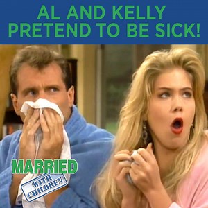 In order to get out of visiting Peg's Mom, Al and Kelly pretend to be sick so they can stay home. From Season 5 Episode 2, 'Al...With Kelly'. Al and Kelly feign illness to avoid going to visit Peggy's Mom. Al looks forward to a quiet and peaceful weekend...until Kelly gets sick! Watch More 'Married With Children': https://bit.ly/2WLVw4f Subscribe: www.youtube.com/throwbackTV Available on Prime Video: https://www.amazon.com/gp/video/detail/B00CWL5ZI2/ref=atv_dp_season_select_s5 About Married with