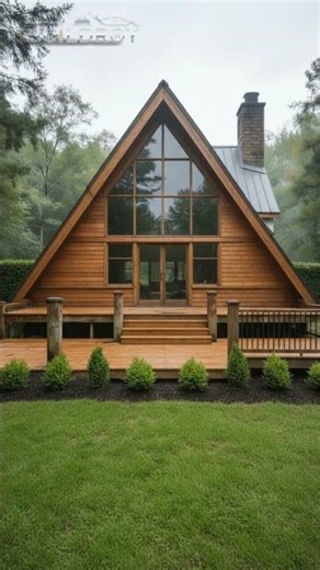 Abandoned A-Frame Cabin Restoration 🏚️➡️✨ | Full Transformation in the Forest