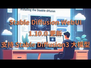 最新1.10.0版Stable Diffusion WebUI 重大更新！终于支持Stable Diffusion3大模型，手把手教你 本地化部署