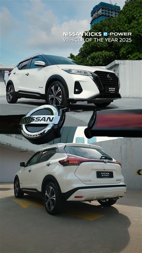 Say hello to the Nissan KICKS e-POWER—crowned Vehicle of the Year 2025. Smooth, powerful, and no charging needed. Ready to feel the #GILERKICK? Take it for a spin now: https://bit.ly/fb_KICKS_BATD #NissanKICKS #ePOWER #NissanMalaysia #DiscoverExcitement | Nissan
