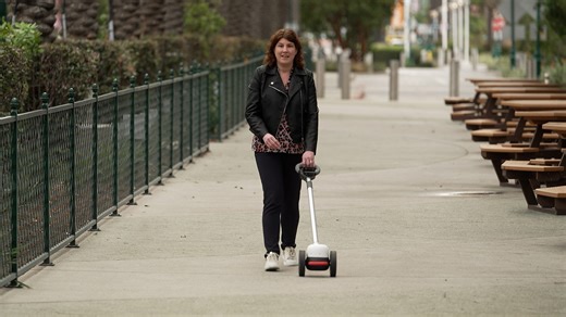 Testing a smart cane for blind people