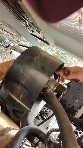 #shorts #fy #automobile Air filter replacement on a 48kw generac