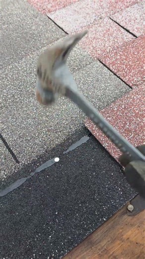 storm in Livonia, Michigan did this to my roof. #roof #fix #repair #michigan #livonia #storm #wind