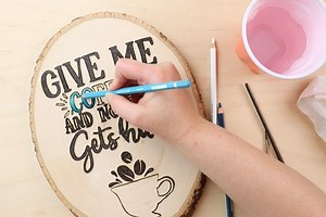 Online Introduction to Wood Burning Course · Creative Fabrica