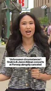 Fans were already lining up outside when superstar singer Shakira's concert at Boston's Fenway Park was canceled Thursday, hours before she was set to go on. Another show scheduled for Friday, featuring country music stars Jason Aldean and Brooks & Dunn, was also canceled. #nbc10boston #shakira #fenwaypark #jasonaldean #concerts | NBC10 Boston