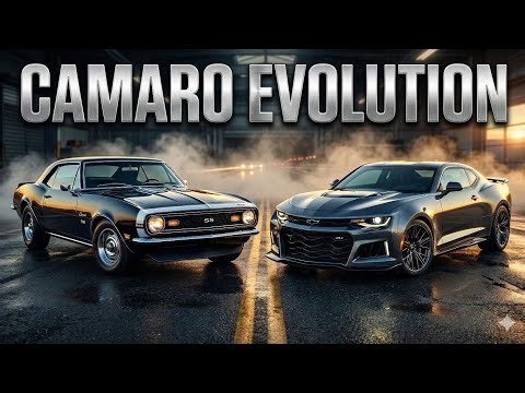 Chevrolet Camaro Evolution: 58 Years of American Muscle (1967–2025)