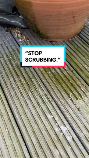 If your decking or patio is green, slippery and borderline dangerous after winter… this is your sign. I poured Monty Miracle Outdoor Cleaner onto two boards as a test and the difference speaks for itself. No pressure washing. No aggressive scrubbing. Just applied and left it to work. It can be used on decking, patios, paths, garden furniture and more — perfect for getting your outdoor space ready for spring. If you’ve been putting off cleaning because it feels like a huge job… this makes it feel