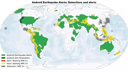 « Plus de deux milliards de téléphones Android utilisés comme mini-sismomètres » : comment votre smartphone Android prédit les tremblements de terre