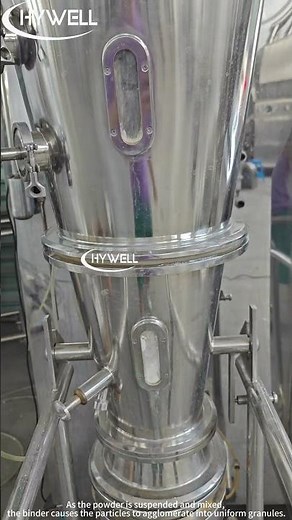 Food Additive Granulation Test | Fluid Bed Granulator for Calcium Citrate with Maltodextrin Binder