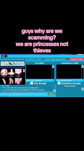 “Oh but you were asking for an overpay!!” That’s because I was only really wanting halos for winter halo 2018!!! #royalehigh #roblox #royalehighroblox #royalehighvideos #jiraikei scam 地雷 地雷系 trading