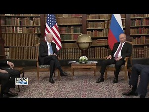 Première rencontre entre Joe Biden et Vladimir Poutine