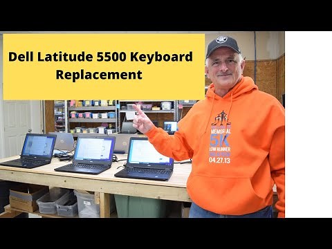 Installing A New Keyboard On A Dell Latitude 5500 Laptop