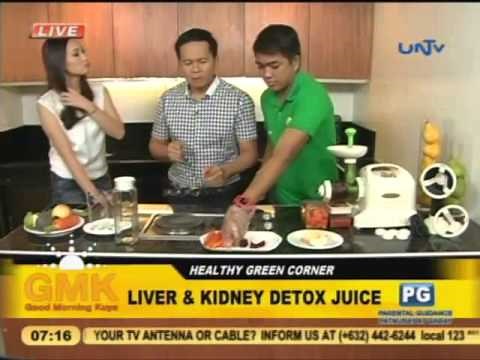 Liver and kidney detox juice