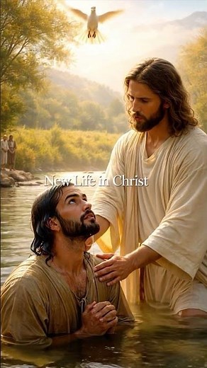 “Baptism: The Beginning of a New Life | Jesus Message ✝️”