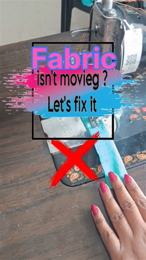 Sewing machine isn't moving fabric. #sewingmachinerepair #sewing #sewingtips #tutorial