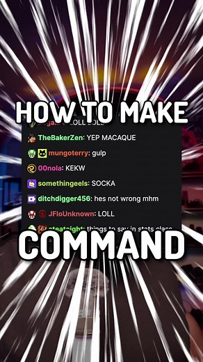How to make your own commands for your twitch chat? #streamingtips i’m gonna show you how to make commands for your Twitch chat using @Streamlabs