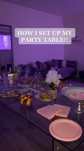 Setting Up a Fun Party Table for Game Night