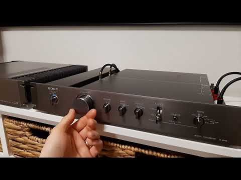 SONY TA-N86 B & SONY TA-E86 B - HiFI Music Audio Test