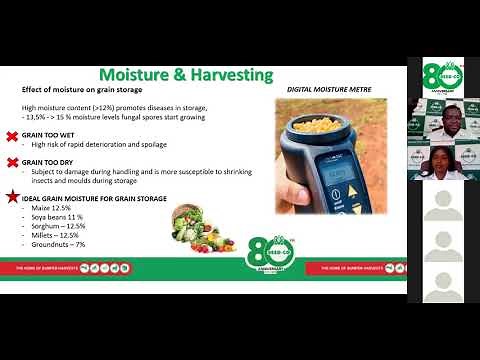Harvesting & Post harvest Handling of grain crops