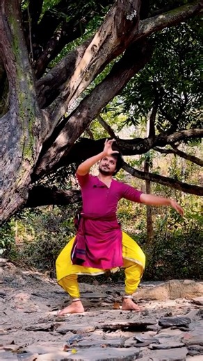 Biswapratim Bose on Instagram: "M A H A S H I V A R A T R I #shiva #instagram #dance #shivaratri #bharathanatyam Vc @lyadkhorr"