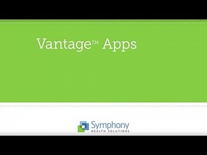Vantage™ Apps | Symphony Health Solutions