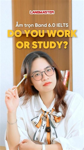 Ace Your IELTS Speaking Band 6.0: Do you work or study? #shorts #Ieltslangmaster