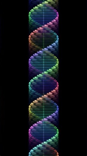 DNA Helix - Generative Art