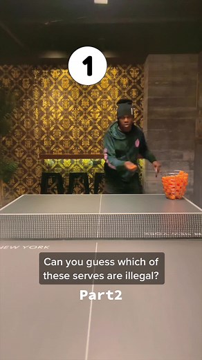 The Best Ping Pong Serves Revealed!