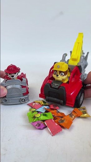 🐾PAW PATROL Police FBI: Rubble vs Marshall Car toys #shorts #pawpatrol