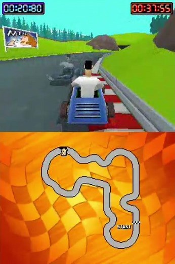Cartoon Network Racing DS - Professor Utonium - Aron City Speedway 37:27