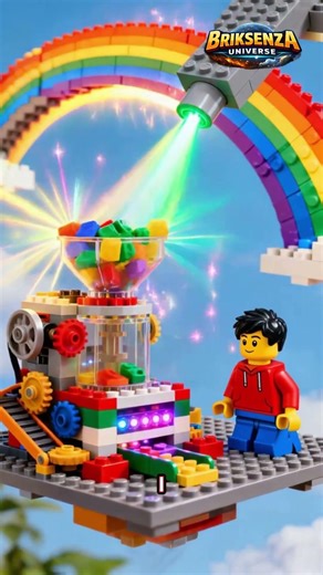 The Rainbow LEGO Adventure 🌈 | Magical Color World & Funny Journey!