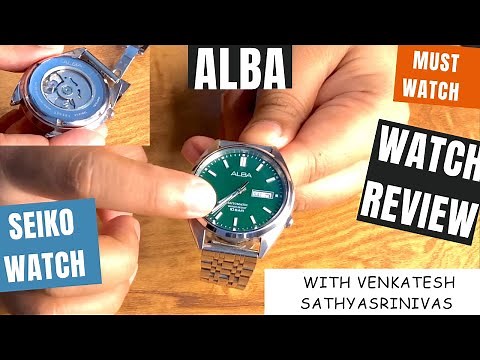 Alba automatic watch full review Seiko #watch #seiko #alba #review #watchreviews #automaticwatches
