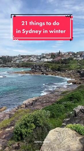 🤗 find the full list below 👇🏼 ❄️ We love winter in Sydney. There's just something magical about it. Popular walks are less crowded. The city gets more quiet. The sunsets are insane. Whales make their appearance. Yup, we love it ☺️ But winter in Sydney doesn't mean you have to get bored. There is still plenty to see and do, and we listed 21 things to do for you below. 1. Go whale watching 🐳 Where? See our video on the 7 best spots to see whales in Sydney. 2. Vivid Sydney @vividsydney See Sydn