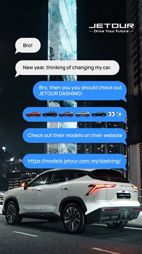 New year check ✅ New goals check ✅ Now it’s time to pick your JETOUR DASHING colour 🎨🚗 Drop your favourite in the comments 👇 📍Discover more at https://models.jetour.com.my/dashing/ #JETOUR #JetourMalaysia #DriveYourFuture #JetourDASHING #DASHING | Jetour Auto Malaysia