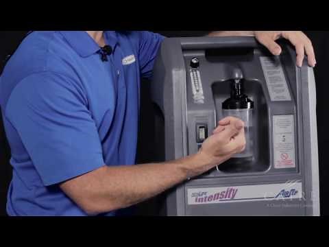 AirSep® NewLife® Intensity Stationary Oxygen Concentrator Basic Operation