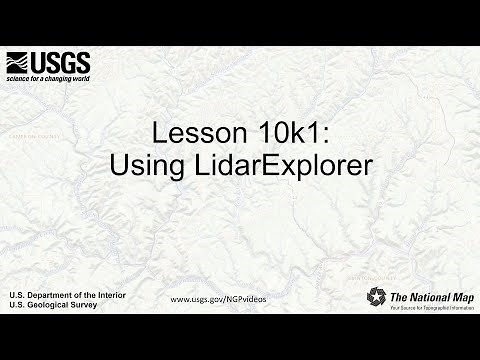 Lesson 10k1 - Using LidarExplorer