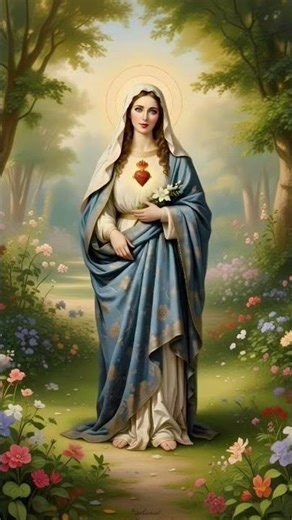 "Ta là Đấng Vô Nhiễm Nguyên Tội" (Je suis l'Immaculée Conception)#jesus #conggiao #memaria #avemaria
