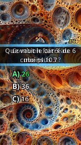 19K views · 209 reactions | Quiz Maths : Performance en Calcul Mental ! 燐 Perfectionne tes réflexes numériques avec ce quiz d'arithmétique pure !  Entraîne ton cerveau aux calculs instantanés et améliore ta vitesse de traitement mathématique sur profquiz.fr !  #Quiz #Maths #CalculMental #Performance #ProfQuiz #Connaissances #Challenge #Arithmétique | Prof Quiz | Facebook