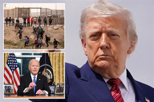 President Trump rips ‘scum’ Biden admin over illegal migrants in fiery Memorial Day message