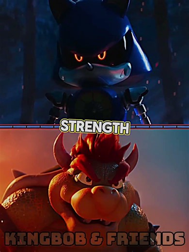 Metal Sonic VS Bowser (Prediction)
