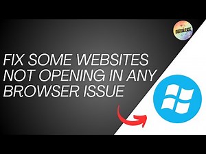 How To Fix Some Websites Not Loading Or Opening in Any Browser Issue (Windows 10)