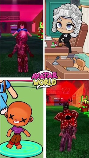 Stranger Things Roblox in Avatar world #avatarworld #roblox