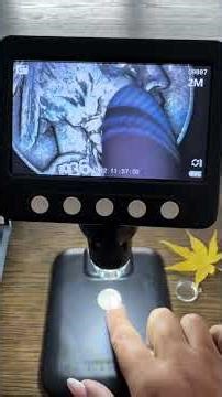 Easy setup Coin Microscope with LCD, PC and Mac Viewing