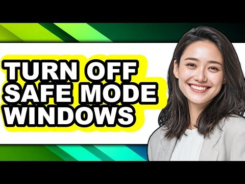 How to Turn Off Safe Mode Windows (only Way)