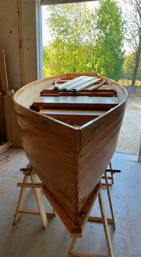 Building a Wooden Punt from Scratch in 60 Seconds. #Punt #DIYBoat
