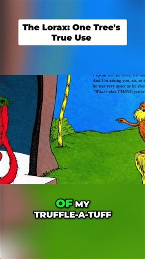 Truffula Trees Amazing Multi-use secret #readaloud #childrensbooks #drseuss #viral #shorts