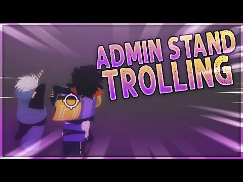 Admin Stand Trolling | Roblox: Old A Bizarre Day