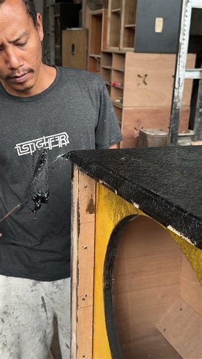 Resin application process #tutorial #woodworking