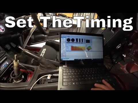 RB25DET Build - Set timing with timing light